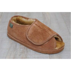 Cloud 9 men’s medical wrap slipper  sheepskin men’s xxl 13-14  with extender Medical Sheepskin Wrap with Back - Cloud Nine Sheepskin main image 4