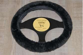 Steering Wheel Cover – Sheepskin and Alpaca